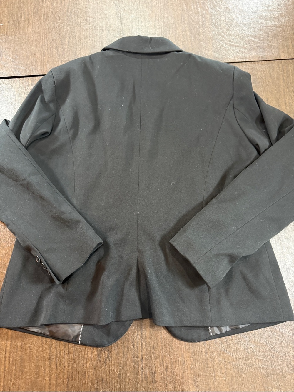 Merona Black Women's Tailored Blazer Jacket Sz XL. - Picture 7 of 7